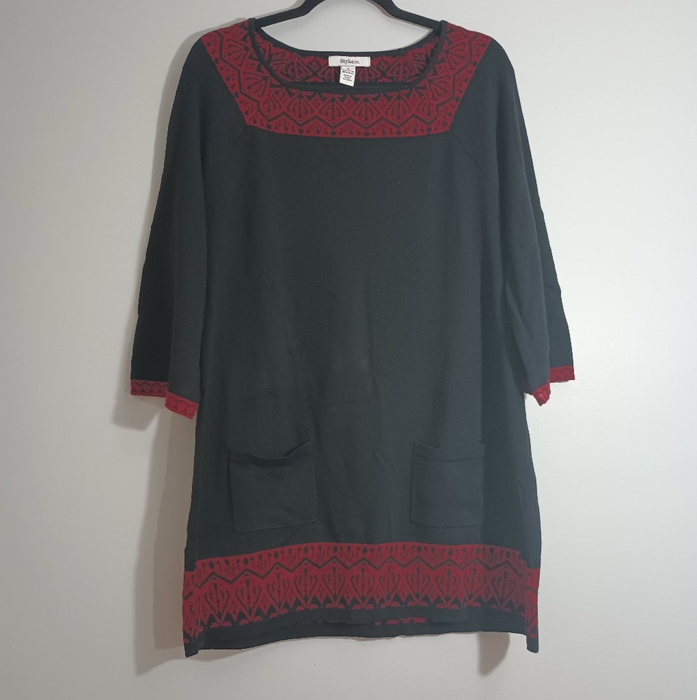 Style & Co. Sweater Tunic/ Mini Dress M
